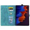Case Cover Compatible with Samsung Galaxy Tab S8 Ultra 14.6" (SM-X900/ X906) Shockproof PU Leather Embossed Folding Stand Protective Cover Flip Case Card Slot Tablet PC Case Tablet Cover ( Color : Gre view 3