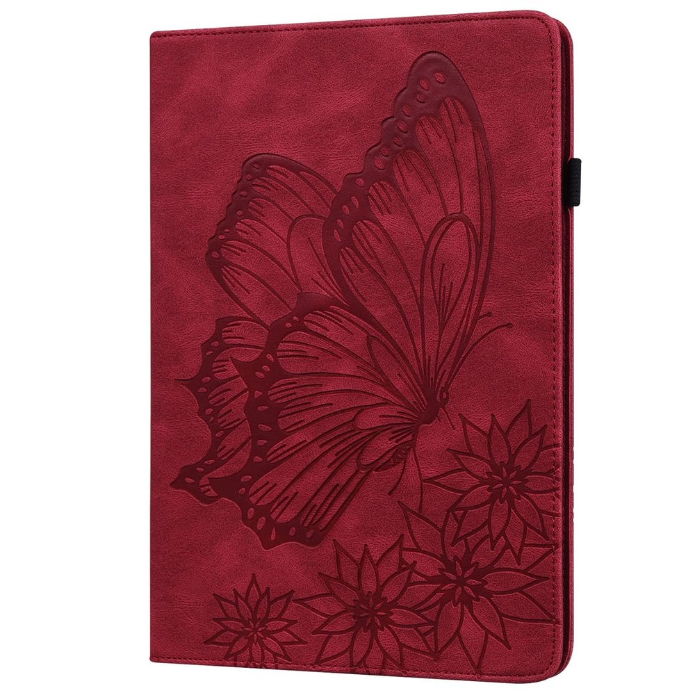 Case Cover PU Leather Case Flip Wallet Protective Cover Butterfly Embossed Protective Cover Card Slot Tablet PC Cover Suitable Compatible with Lenovo Tab M8 4rd Gen TB-300FU/TB-300XU (2023) Tablet Cov