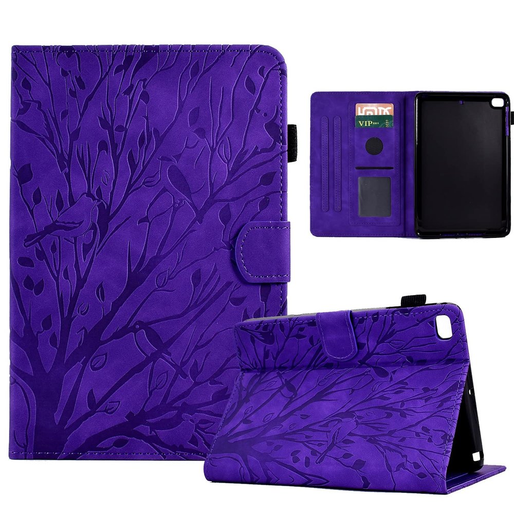 Case Cover Universal Leather Case Compatible With IPad Air/Air2/for IPad 9.7 2017/2018 Case Cover, Premium PU Leather, Multi-Angle Viewing With 2 Credit Card Slots/Auto Sleep Wake Tablet Cover ( Color