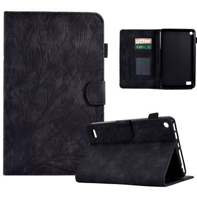 Case Cover Compatible with Kindle Fire 7 2019/2017/2015 Case 7inch Leather Case,Case Fire 7 (9th/7th/5th Generation) Case Drop-Proof Cover Protective Cover with Card Slot/Auto Sleep Wake Tablet Cover