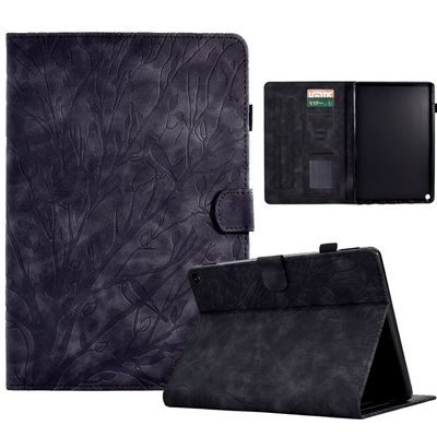 Case Cover Compatible with Kindle Fire HD 10 & Fire HD 10 Plus Case 2021 Release) 10.1inch Leather Case,Case Drop-Proof Cover Protective Cover with Card Slot/Auto Sleep Wake Tablet Cover ( Color : Bla