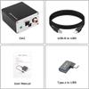 XMSJSIY USB-A/Type-C to Coaxial Optical Toslink SPDIF + 3.5mm AUX Stereo Audio Adapter USB Digital Audio Decoder Converter External Sound Card for PC Laptop Phone Smart TV view 4