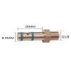 TUXING 1/8" BSPP Male Thread PCP Filling Probe Replacement Adapter for evanix, Logun, Webley, FX Hatsan 8.9mm OD Brass Straight Stem Air Tool Fittings view 2