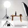 EMART Softbox Lighting Kit with Sandbag, 25.5" (65cm) Diameter Soft Box Lights with 2x135W 3000-6500K Remote Controlled LED Bulb, Photography Lighting Kit for Studio Video Recording, Filming, Portrait view 3