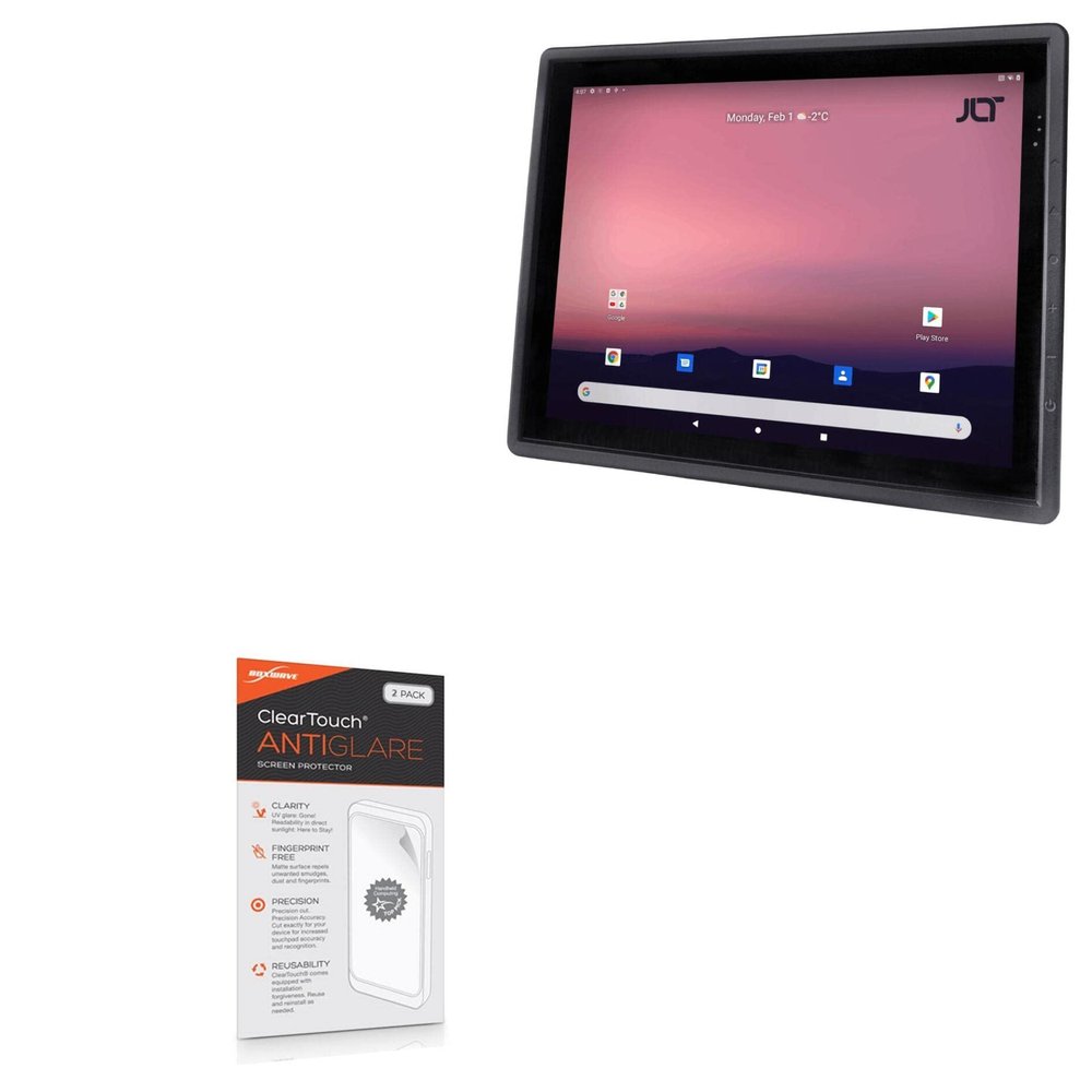 BoxWave Screen Protector Compatible with JLT Mobile JLT6012 - ClearTouch Anti-Glare (2-Pack), Anti-Fingerprint Matte Film Skin