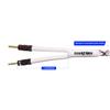 InnoStars 12AWG HiFi Speaker Wire with Dual Gold Plated Banana Plugs (3 Feet), Premium Heavy Duty Braided, 99.99% Oxygen-Free Copper (OFC) - White, 3ft view 4