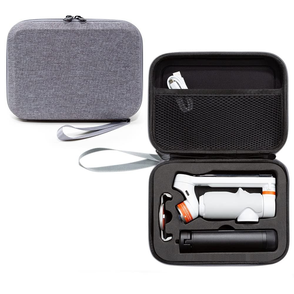 Gimbal Stabilizer Case For Insta 360 flow,Portable Storage Bag Protective Pouch Box For Gimbal Stabilizer and Accessories,21 * 16 * 6CM