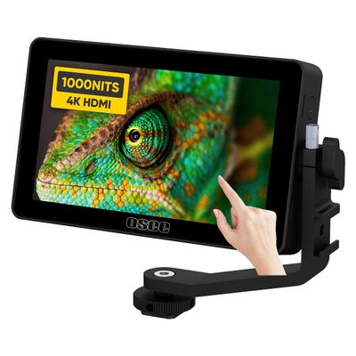 osee Lilmon 5 1000 Nits High-Bright 5.5 inch Touch Screen DSLR Camera Field Monitor with 3D LUT HDR 4K HDMI in and Out Exposure Focus Assist Waveform Monitor