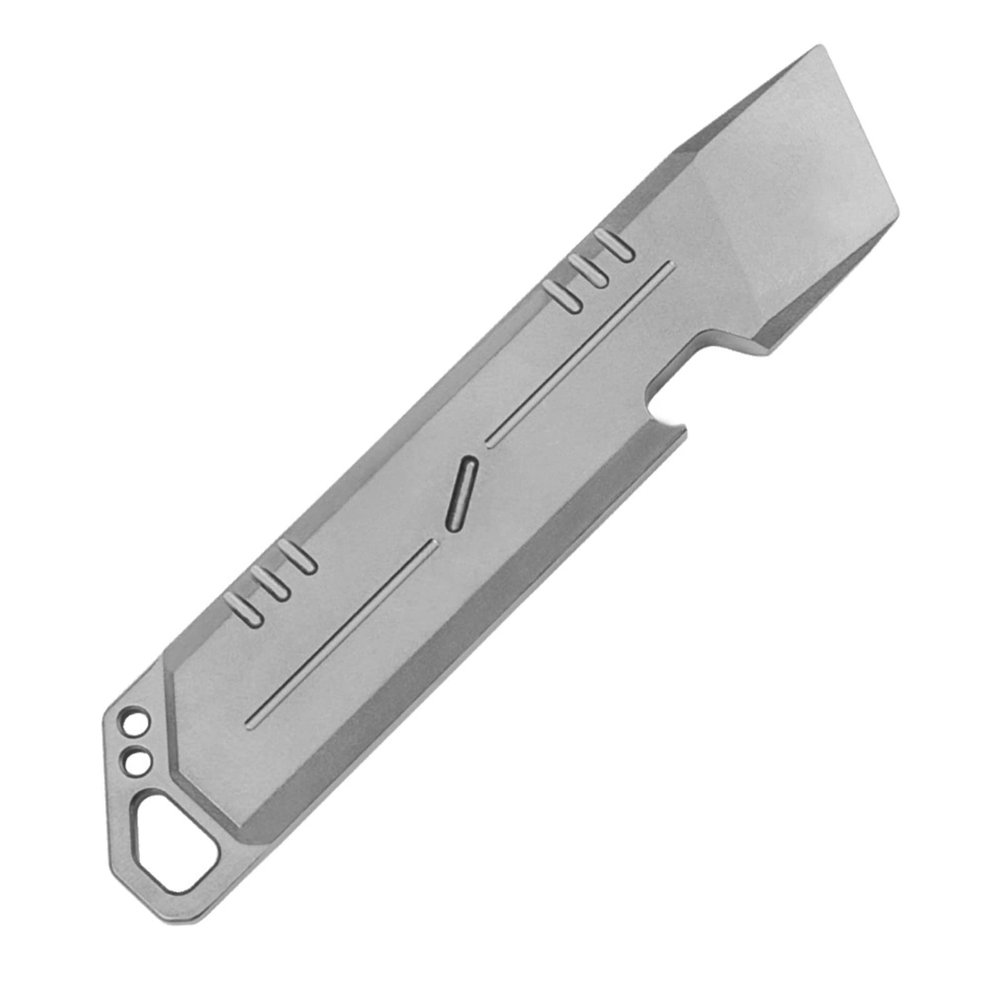 KERAXL Premium Titanium Alloy Bottle Opener Crowbar Waist Belt Clip,Portable EDC Outdoor Camping Tool Screwdriver,Mini Outdoor Adventure Cycling Multitool