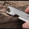 KERAXL Premium Titanium Alloy Bottle Opener Crowbar Waist Belt Clip,Portable EDC Outdoor Camping Tool Screwdriver,Mini Outdoor Adventure Cycling Multitool view 3