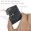 RC Connector and Silicone Wire Welding Soldering Insulate Station Jig RC Tools for XT90 XT60 EC5 EC3 T plug XT30 Deans Banana Plug Connector lipo Battery view 3