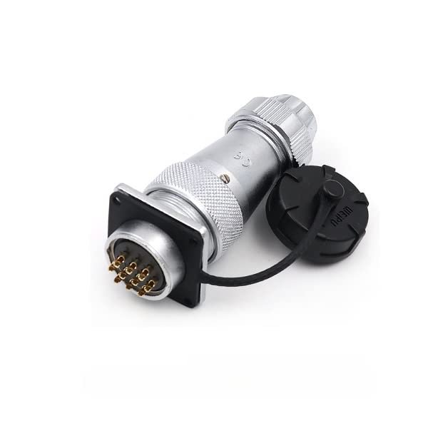 GXMRHWY WF24 Male Plug and Female 10pin TE+Z Straight Jack Connector Aviation Plug Socket