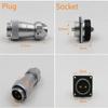 GXMRHWY WF24 Male Plug and Female 10pin TE+Z Straight Jack Connector Aviation Plug Socket view 4