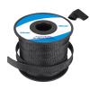 300Ft-1/2inch PET Expandable Braided Wire Sleeving,Wire Loom Cable Sleeve for TV,Computer,Home Theater,Automotive,Home Industrial,Electrical Wires,Chemical,Protect Cat from Chewing Cords,Black view 1