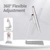 EMONITA Magnetic iPad Stand with 18W Fast Charger. Classic L Shape, Sturdy Metal Base, Strong Magnets, 360 Rotation, 90 Tilt view 3