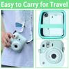 Aenllosi Silicon Protective Cover Suitable for Fujifilm Instax Mini 12 Camera with Shoulder Strap(Mint Green,Case Only) view 4