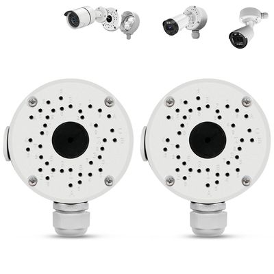 Security Camera Junction Box Universal Bullet Security Camera Mount Bracket, IP66 Waterproof Metal Junction Box