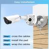 Security Camera Junction Box Universal Bullet Security Camera Mount Bracket, IP66 Waterproof Metal Junction Box view 2