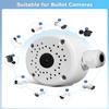 Security Camera Junction Box Universal Bullet Security Camera Mount Bracket, IP66 Waterproof Metal Junction Box view 4