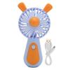 TITA-DONG Handheld Mini Fan, Mini Hand Held Fan Two Levels Strong Personal Table Fan, Ergonomic Small Fan Portable Fan Low Noise USB Rechargeable Desktop Small Fan for Travel Girls Women view 1