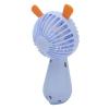 TITA-DONG Handheld Mini Fan, Mini Hand Held Fan Two Levels Strong Personal Table Fan, Ergonomic Small Fan Portable Fan Low Noise USB Rechargeable Desktop Small Fan for Travel Girls Women view 3