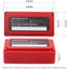 300A Bus Bar Box 12V 24V 48V DC Terminal Studs 4XM8(5/16") Heavy Duty Bus Bar Power Distribution Block for RV Car Truck Battery Marine Automotive, Red view 4