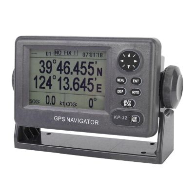 GPS/Sbas Marine Navigator, 4.5 Inch LCD Navigation Locator, Multiple Display Modes, Can Store 2500 Waypoints, Designed for Ships, Fishing Boats and Recreational Yachts