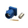 Artemisia 10pcs Fakra Crimp Plug Compatible with Blue GPS Telematics Or Navigation Compatible with Cable RG316 RG174 LMR100 view 2