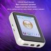 8G MP3 Player with Bluetooth, 1.8 Inch Mp3 Player with Pedometer and Speaker, Portable HiFi Digital Music Player with FM Radio,Recorder, Ebook (Silver) view 3
