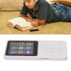 MP4 Player 1.8 Inch LCD Digital Player, Thin MP3 MP4 Player Support 32GMemory Card Portable Digital Player Video for Sports Travel (White) view 4