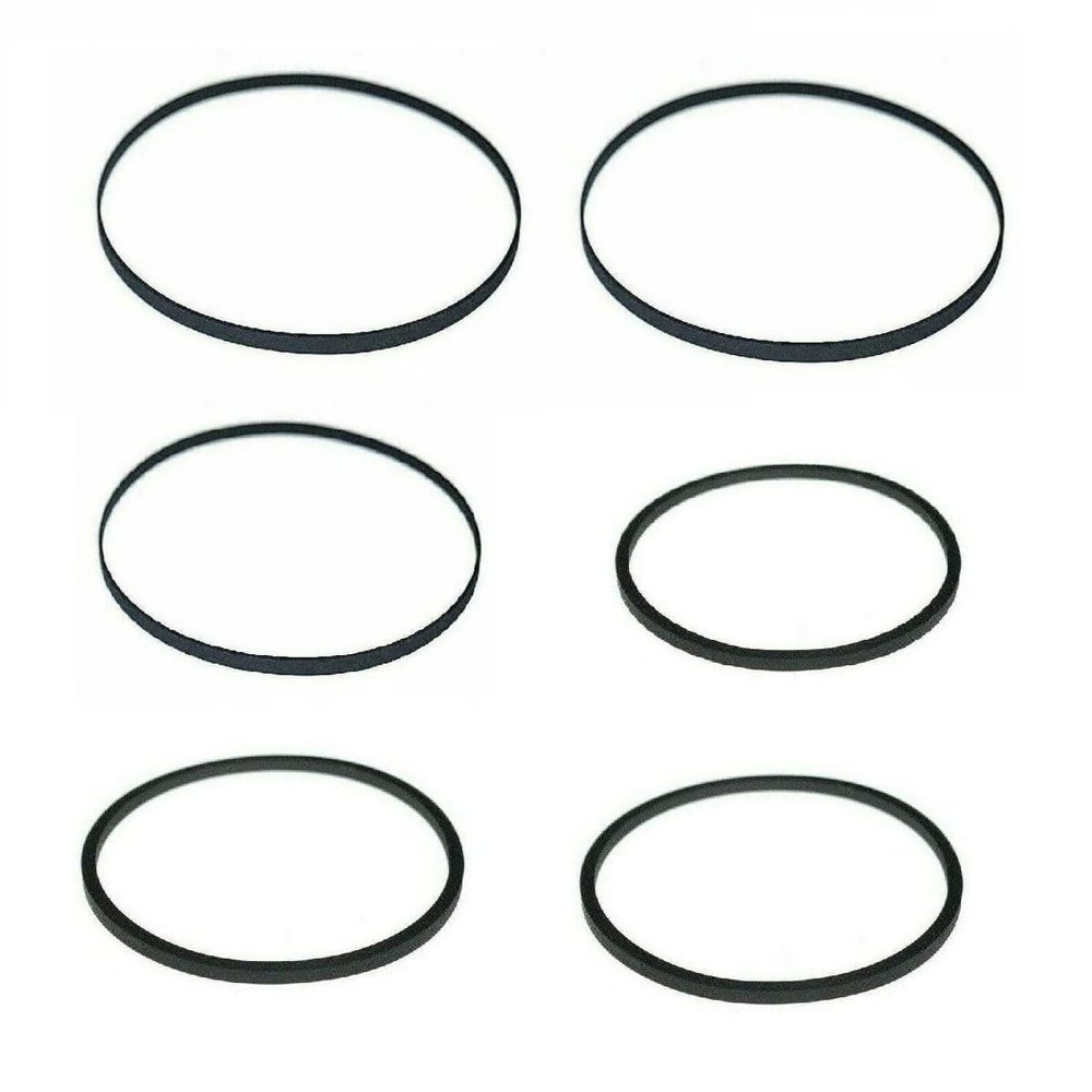7X Belt Kit Rubber Belt Kit All Belts CD & Cassette Deck Compatible with Sony Compact Hi-Fi Stereo System