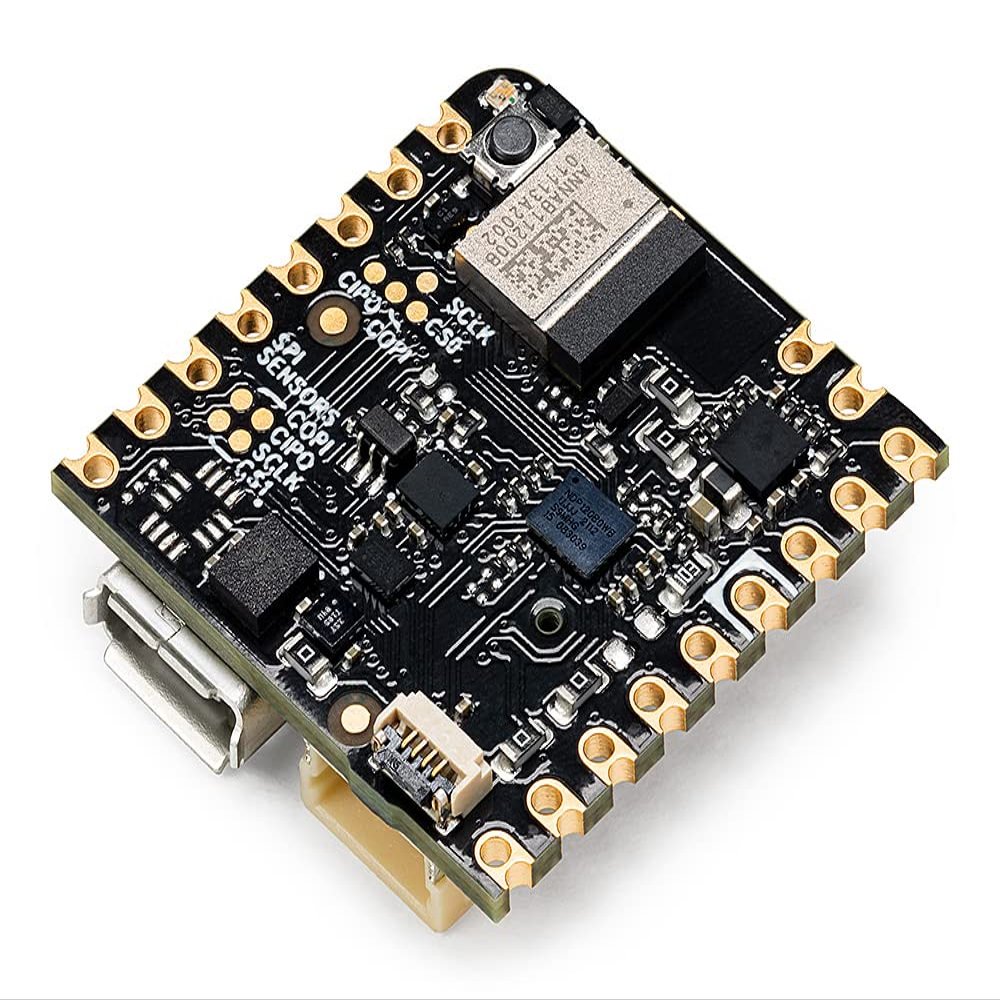 Arduino Nicla Voice [ABX00061] - Official Arduino Pro Board Microphone, Edge AI Processing, and Voice Recognition, Made in Italy