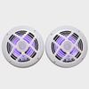 ATG Boat 2 Way Marine Speakers ATG8MRGB-W | 8 Inch RGB White (Pair) view 1