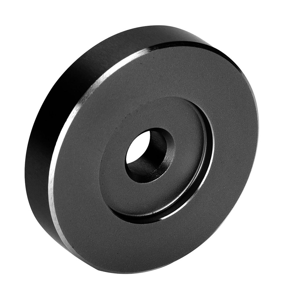 ,45 RPM Adapter,45 Record Adapter,45 RPM Record Turntable Adapter Large Hole Conversion Sheet Black Clamp Adapter for Most Big Hole RecordsBlack (Black)