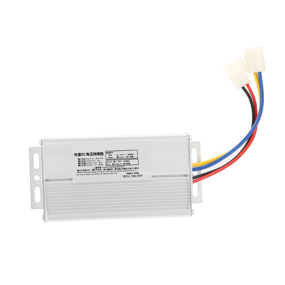 DC Voltage Converter, DC Converter, 36 72V to 12V 30A 360W Power Adapter Voltage Transformer Power Supply Module, Power Converters