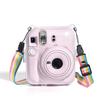 EPIC GADGET Case For Fujifilm Instax Mini 12 - Clear Hard PVC Protective and Portable Camera Cover with Detachable Adjustable Shoulder Strap view 1