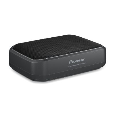 Pioneer TS-WX140DA 8 x 5-1/4 Compact Active Subwoofer with Built in Amplifier, 170 Watts Max Power, EV Optimized Sub, 3 Listening Modes Deep, Dynamic and Natural for Enhanced Car Audio