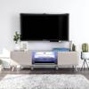 Anderson Teak Altus 59" TV Stand, Large, Grey view 3
