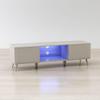 Anderson Teak Altus 59" TV Stand, Large, Grey view 4