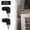 The Lord of the Tools 5PCS DC Power Connector Adapter 90 Degree Right Angle 2.5mm x 5.5mm Male Plug to 2.1mm x 5.5mm Female Jack Coupler Converter for Laptop CCTV Camera view 2