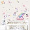 AdesiivoStudio - Rainbow Unicorn Wall Decals: Peel & Stick for Kids' Bedrooms & Playrooms, Living Room Wall Stickers - [M] view 2