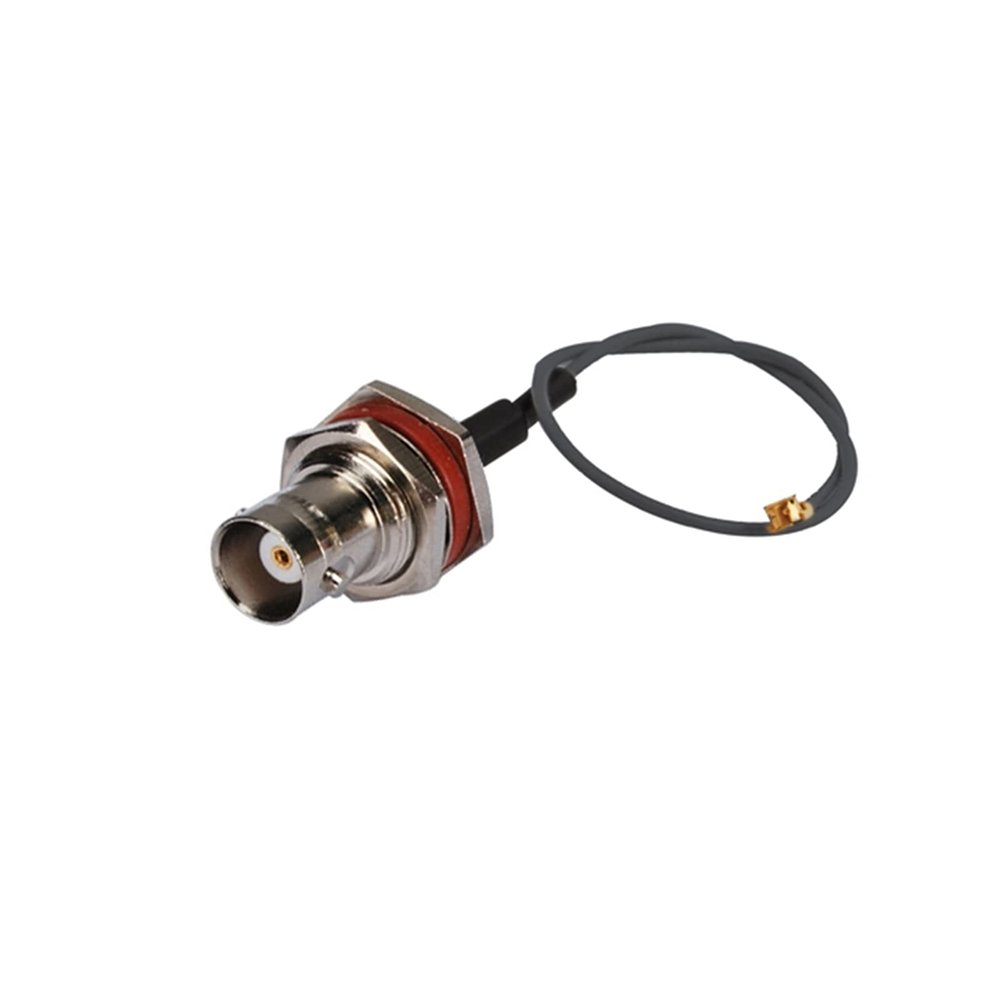Artemisia BNC Cable BNC Bulkhead Jack O-Ring to UFL/IPX/IPEX 1.13mm Coax Cable 15cm Compatible with SDI GPS Ham Radio CCTV Video Security Cam