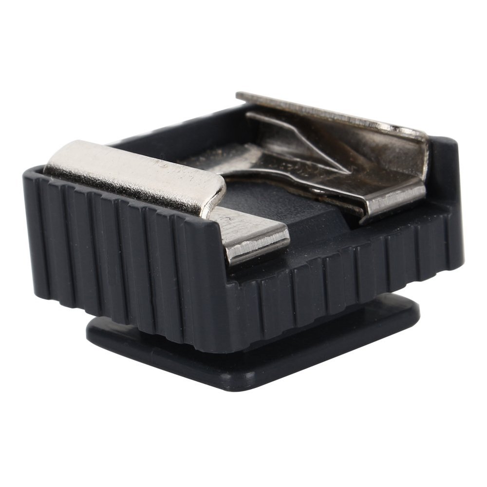 Flash Hot Shoe Mount Adapter 1/4 Thread Hot Shoe Adapter Mount Converter Rig for Camera Flash Holder Light Stand
