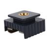 Flash Hot Shoe Mount Adapter 1/4 Thread Hot Shoe Adapter Mount Converter Rig for Camera Flash Holder Light Stand view 2
