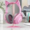 VBESTLIFE Headphone Stand, Headset Holder Earphone Stand with Aluminum Supporting Bar, for All Headphones Size for PC Gaming Headset Display & Headphones () view 2