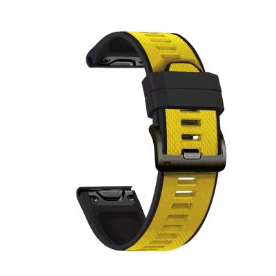 XNWKF 26 22mm Quick Fit Watchband For Garmin Fenix 6X 6 Pro 5X 5 Plus 3 HR Enduro 935 Silicone Easyfit Wrist Band Smart Watch Bracelet (Color : Colour F, Size : Forerunner 935 945)