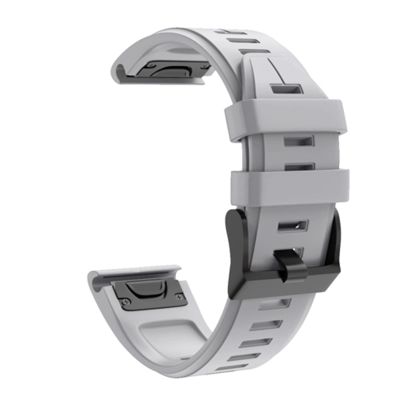 QPDRNC 26 22 20MM Watchband Strap for Garmin Fenix 7 7X 7S Watch Quick Release Silicone Easyfit Wrist Band Strap (Color : P, Size : 26mm Fenix 7X)
