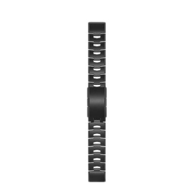 AEHON Titanium Alloy Quick Release Watchband For Garmin Fenix 6 5 Plus 3 3HR 935 945 S60 Wirstband For Fenix 7X 7 Strap (Color : Preto, Size : 26mm Fenix 6X 6XPro)
