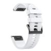 AEHON 26 22mm Printing Silicone Quick Fit Watchband For Garmin Fenix 6 6X Pro 5 5X Plus 3 HR 935 MK1 Straps Quick Release Wrist Band (Color : Q, Size : Black Black Clasp) view 1