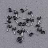 Hemobllo 100 Pcs 4 Mm Black Cable Clips Plastic Wire Clips for Telephone Lines Power Cords Wire Cord Organizer Wall Clamp for Home Office School 0.51 X 0.35 X 0.15 in view 4